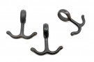 Knagger til garderobestang - 3 stk thumbnail